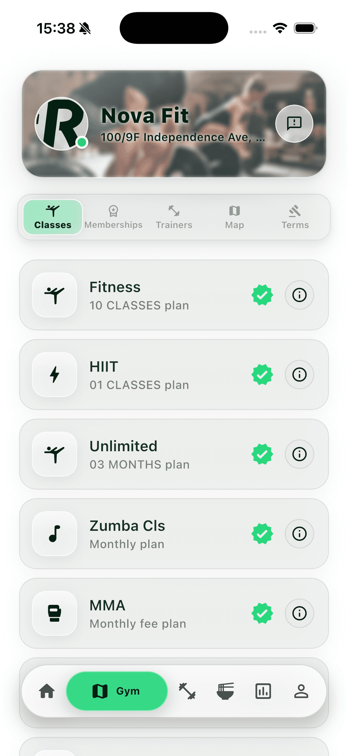 Your Gym, In Your Pocket